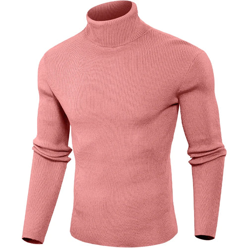 Animal Game Luxury Men's Cold Blouse Casual Sweaters Woolen Turtleneck