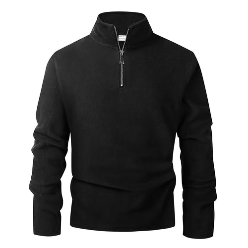Men's Hoodies Sweatshirts Thicken Warm Fleece Tracksuit for Men Zipper