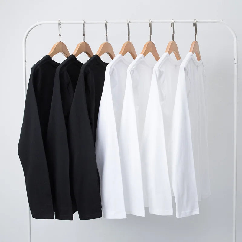 Cotton 100% Long-sleeved Men's T Shirt MRMT 2024 Brand New