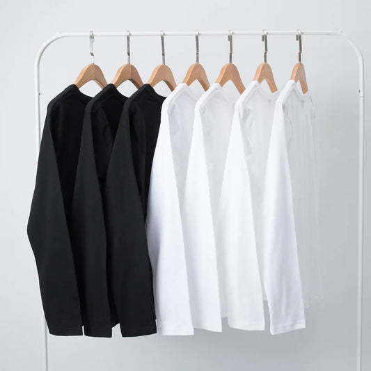Cotton 100% Long-sleeved Men's T Shirt MRMT 2024 Brand New