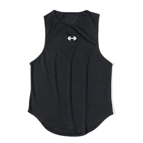Summer Men's Gym Tank Top Fitness Training Clothing Quick-drying Loose