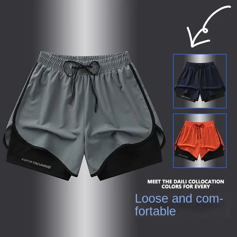 【 S-5XL 】2025 Sports Three Piece Pants Summer Popular Anti glare