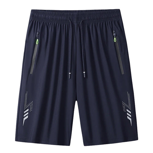 New Fashion Sports Shorts Men Elastic Waist Shorts Male Breathable