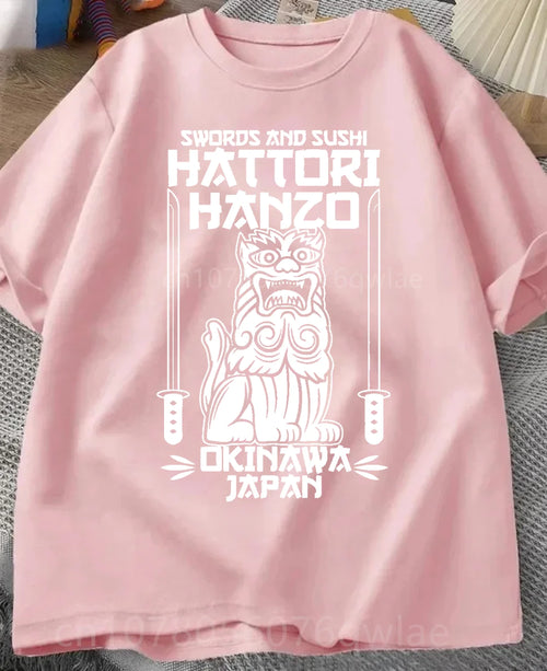 Hattori Hanzo RED Swords and Sushi Kill Bill Okinawa Japan tarantino