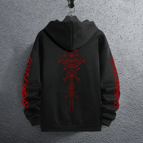 2025 Brand New Black Sweatshirts Autumn Winter Male Daily Casual