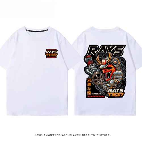 RA Wheel Rim TE37 Wheel Hub Modified Car Short Sleeve Men's and