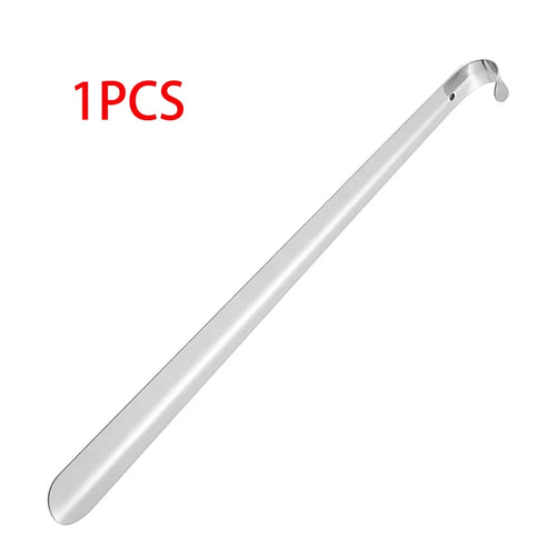 52cm Extra Long Shoe Horn Stainless Steel Silver Metal Shoes Remover