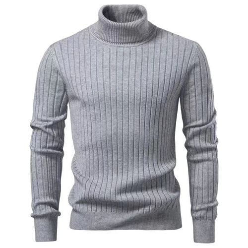 Animal Game Men's Cold Blouse Casual Sweaters Woolen Turtleneck