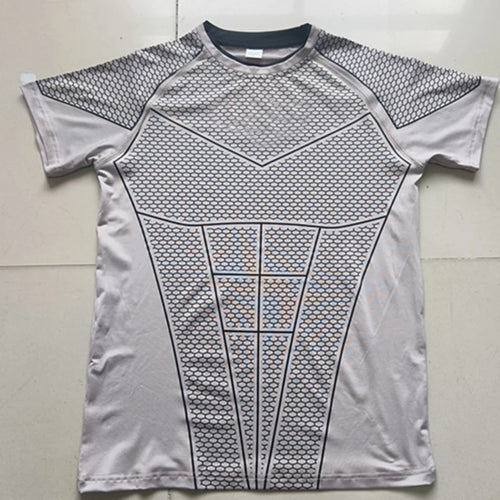 2026 New Men's Compression Quick Dry Skinny Fit Short Sleeve Athletic