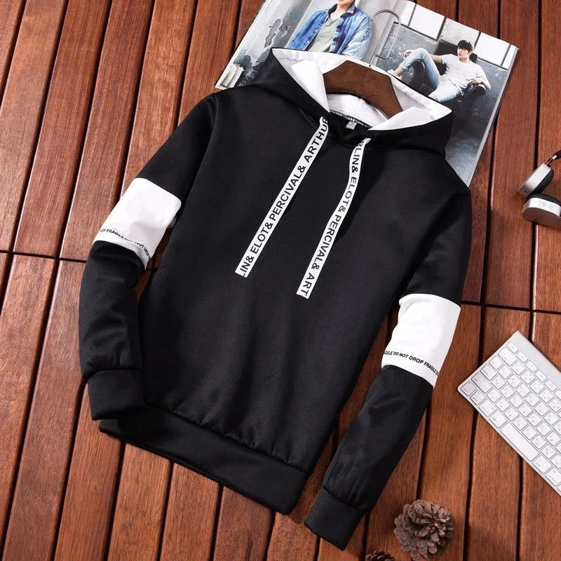Men's Hoodies Long Sleeve Casual Printing With Letter Sweatshirts New