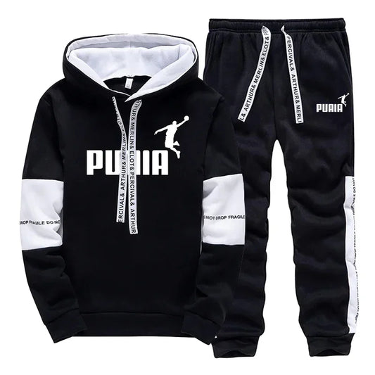 Hot Sales Mens Tracksuit Print Casual Sweatshirts Sportswear Single