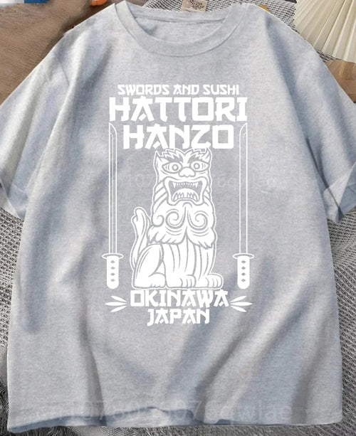 Hattori Hanzo RED Swords and Sushi Kill Bill Okinawa Japan tarantino