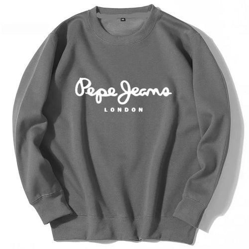 Autumn and winter men's round neck sportswear men's fashion casual