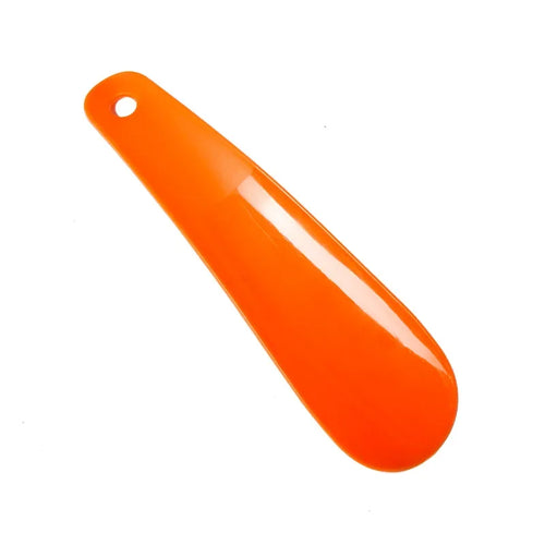 NEW 16cm Single Piece Short Handle Plastic Shoe Horn Handle Shoehorn