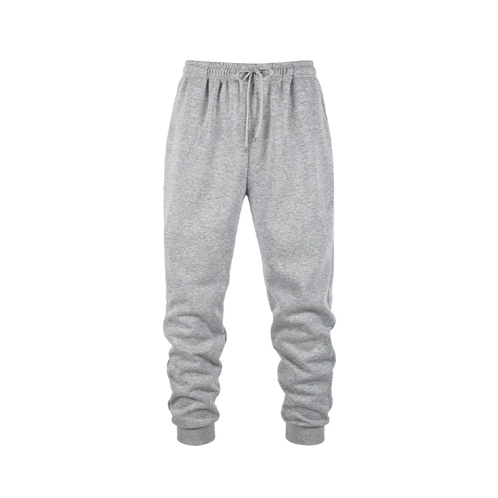 For Men Autumn and Winter Casual Jogging Pants Fleece Sweatpants for