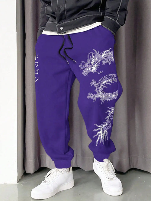 New sports pants for men 2024 trendy versatile men's pants loose