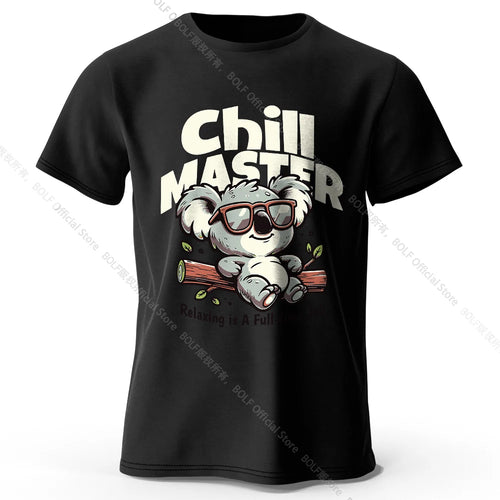 Whimsical Hand-painted Animal T-shirt 100% Cotton - Cute Cartoon Style