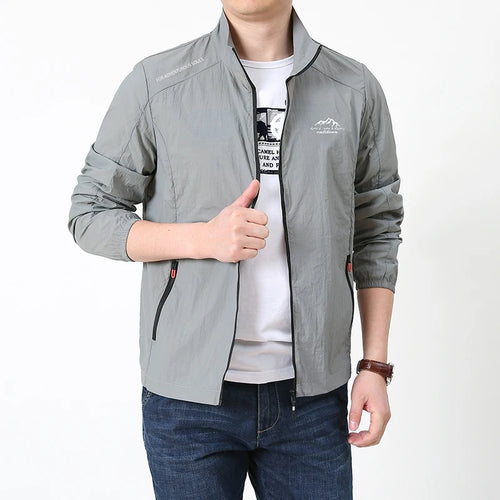 Men UV Sun Protection Jacket Summer Lightweight Breathable Fishing