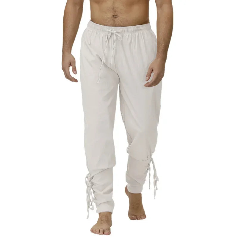 Pirate Pant Viking Costume for Men Renaissance Medieval Pants
