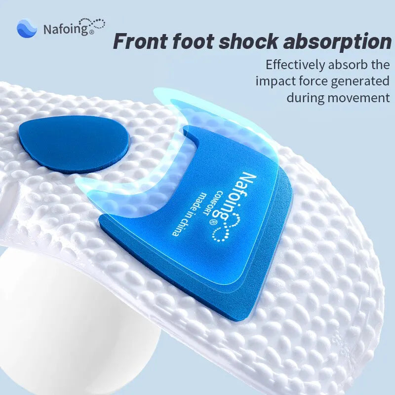 New Sports Insoles for Shoes Technology Shock Absorption Deodorant