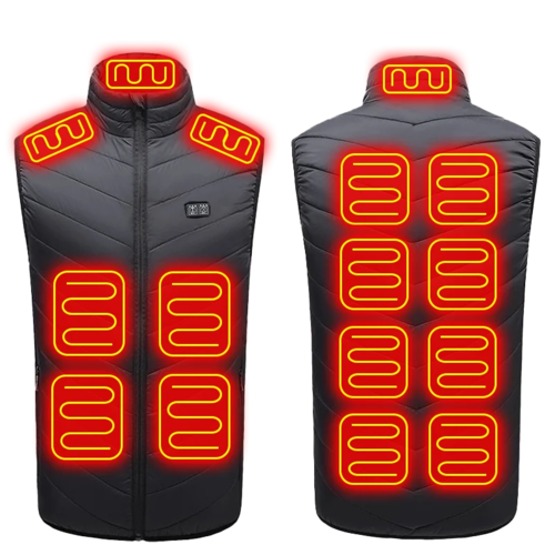 21 Heated Vest Zones Electric Heated Jackets Men Women Sportswear