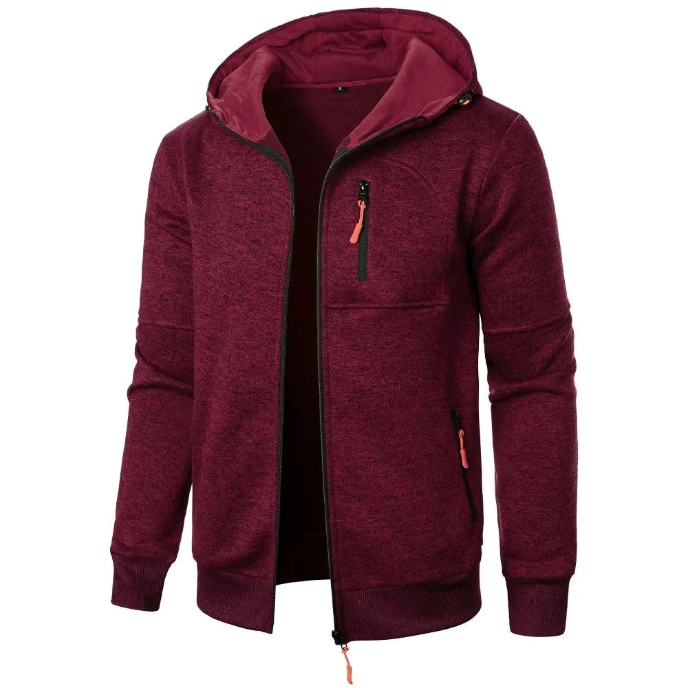 Men's Casual Sweatshirts Hooded Sweatshirt Slim Fit Sportswear Autumn