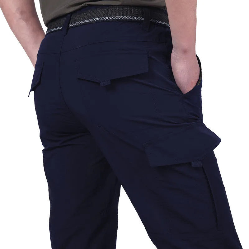 Summer Casual Lightweight Army Military Long Trousers Male Waterproof