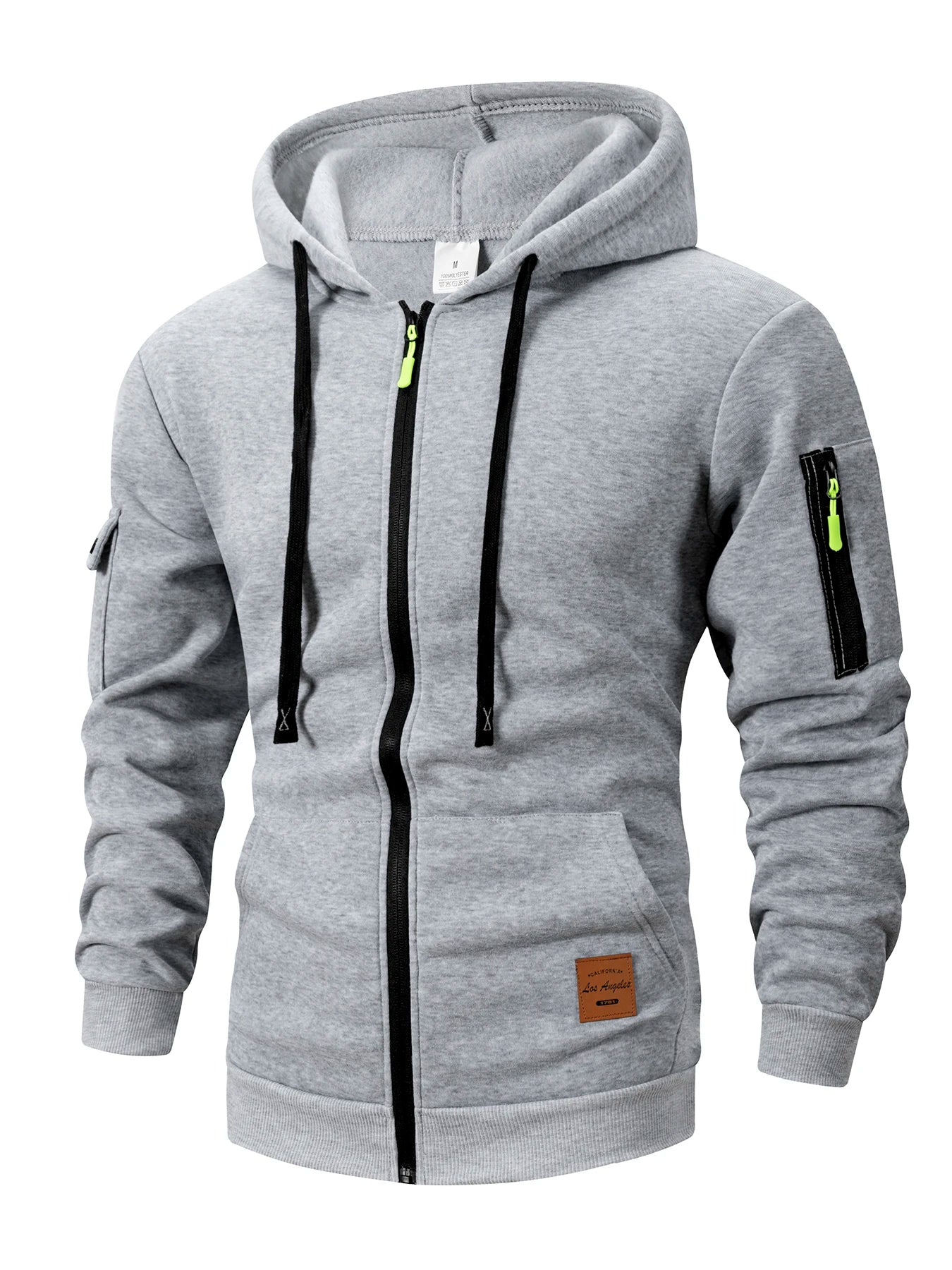 2025 New Autumn Men Sweatshirts Long Sleeve Jacket Hoodie Zipper
