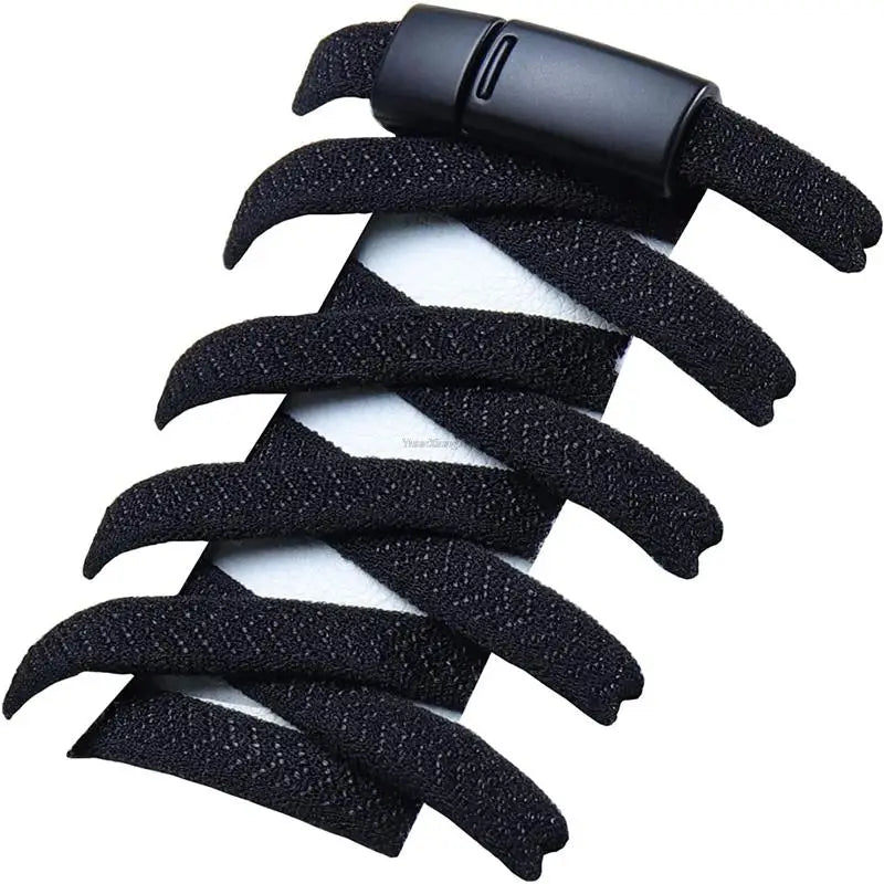 Colorful Magnetic Lock Shoelaces without ties Elastic Laces Sneakers