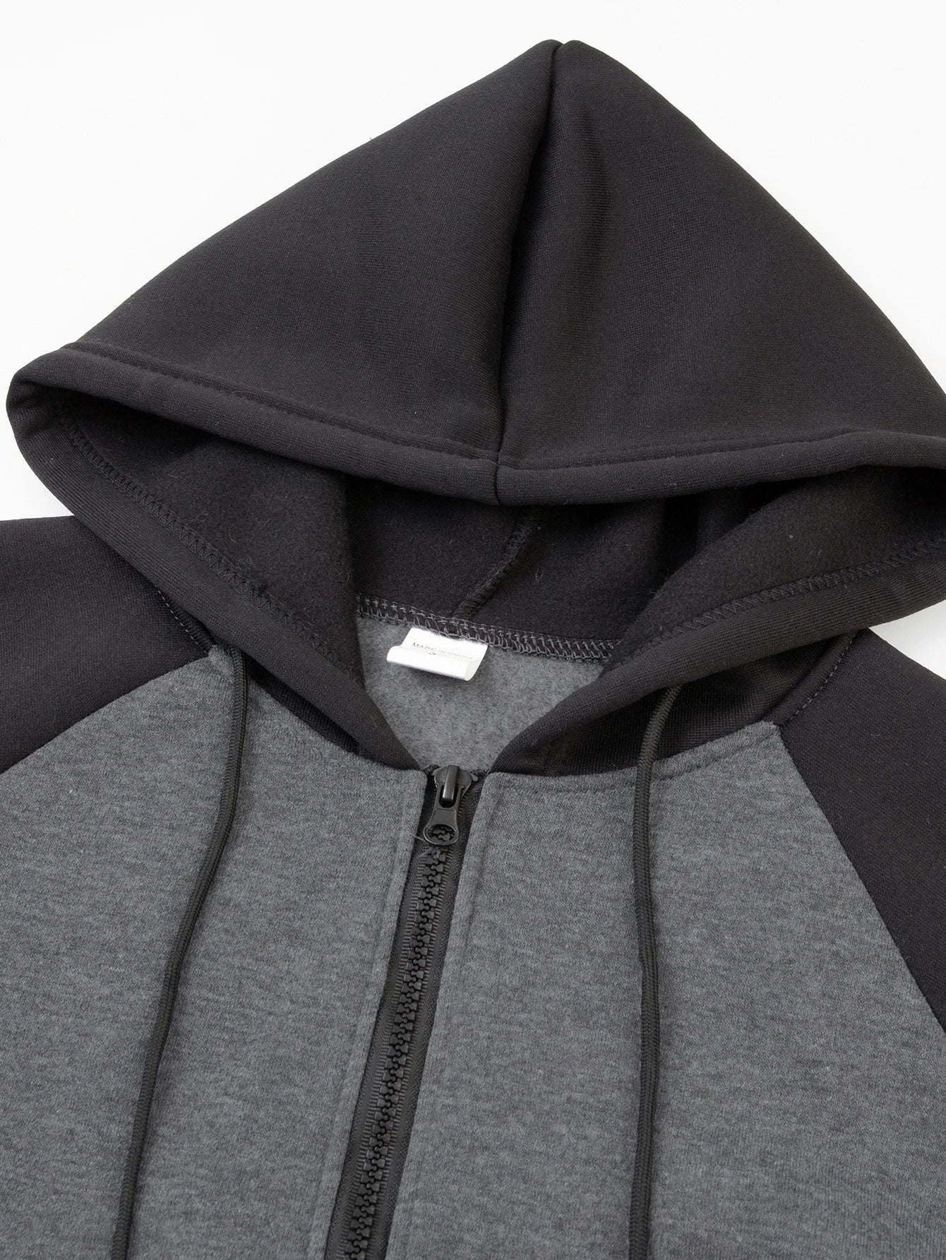 Autumn Winter New Zipper Fleece Hooded Coat Casual Men Women Plus Size