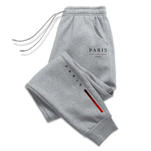 2025 New Arrival Paris Printed Sweatpants for Men High Grade Male Home