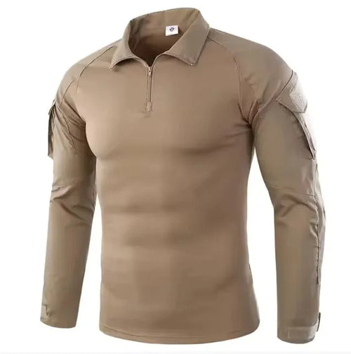 Men's Outdoor Tactical Hiking T-Shirts,Hunting Camouflage Long Sleeve