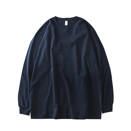 Dukeen 280g Heavyweight Long-Sleeved T-Shirt for Men 100% Cotton