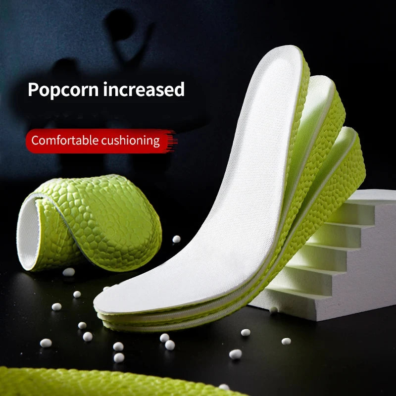 1Pair Sports Shock Absorption Insole for Feet Height Increase