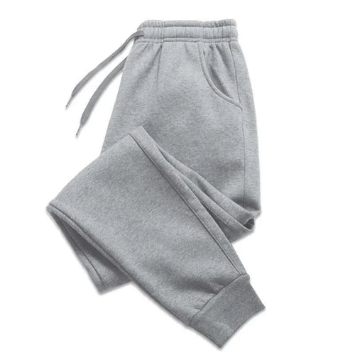 For Men Autumn and Winter Casual Jogging Pants Fleece Sweatpants for