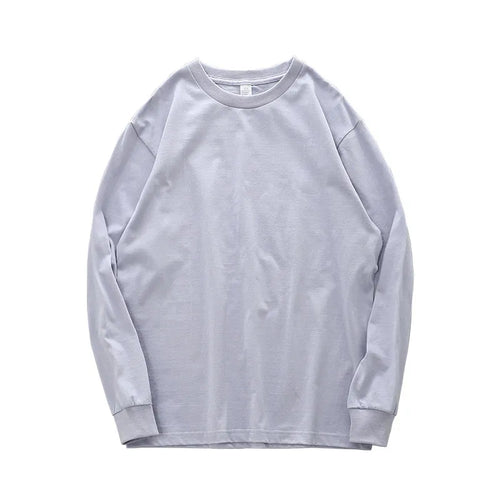 Dukeen 280g Heavyweight Long-Sleeved T-Shirt for Men 100% Cotton