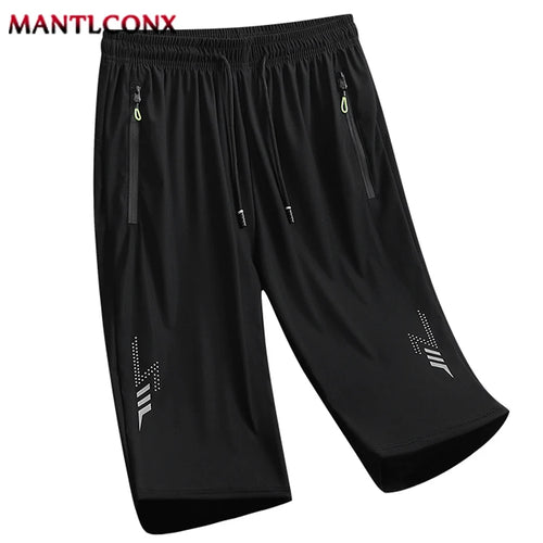 Quick Dry Shorts Men Summer Thin Short Pants Running Sports Bottom Gym