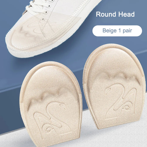 Forefoot Pad Non-slip Sole Toe Plug Cushion Half Insoles for Shoes