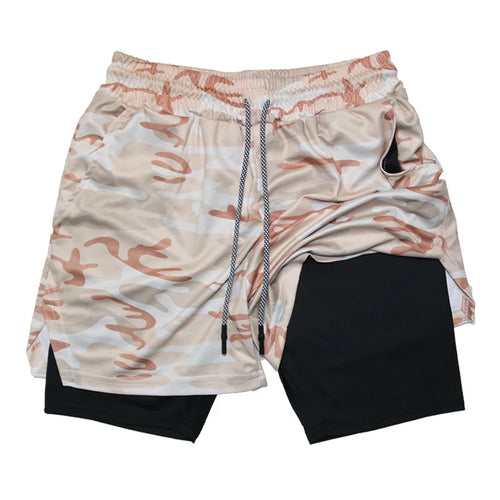 Men's Multi-Pocket Shorts Fitness Sports Shorts Casual Beach Workout