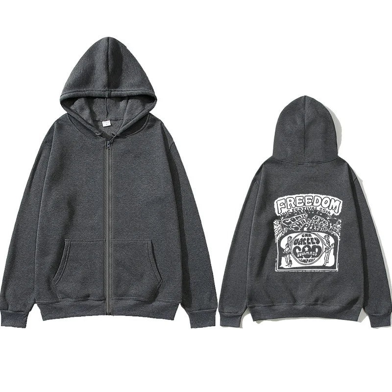 Simon Henriksson Zipper Hoodie "Scream of Fear" Simon's Role Playing