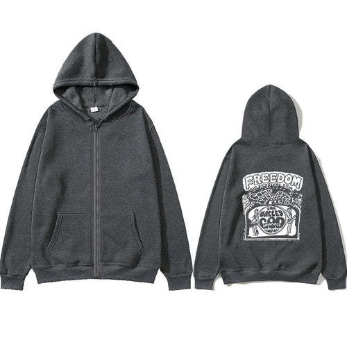 Simon Henriksson Zipper Hoodie "Scream of Fear" Simon's Role Playing