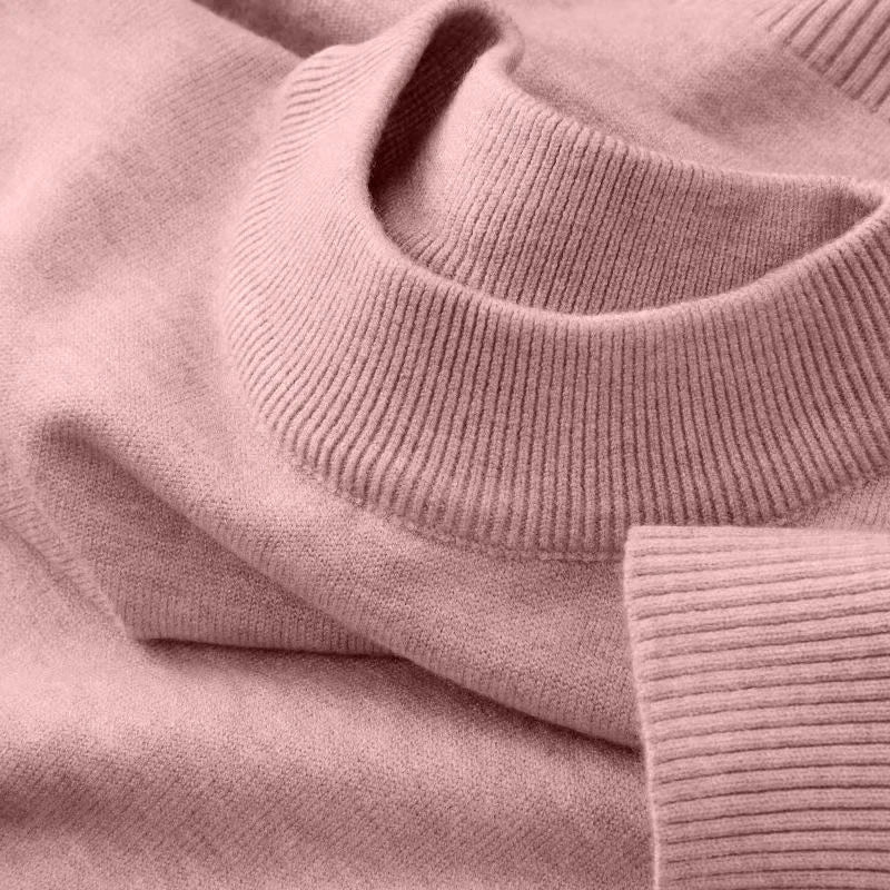 Autumn New Men's Casual Mock Turtleneck Sweater Long Sleeved Warm