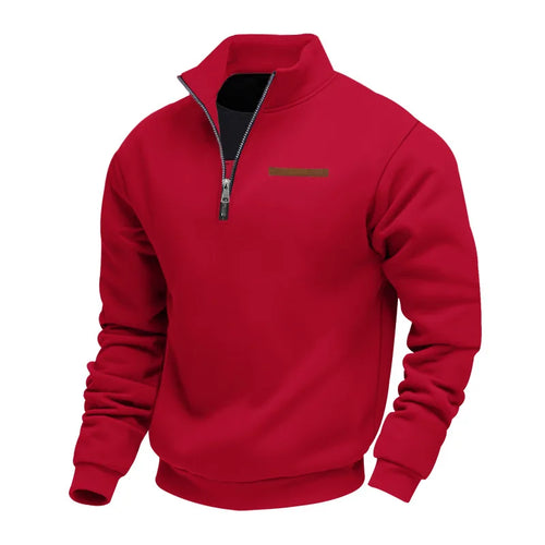 American autumn and winter heavy fleece long-sleeved men's sweater
