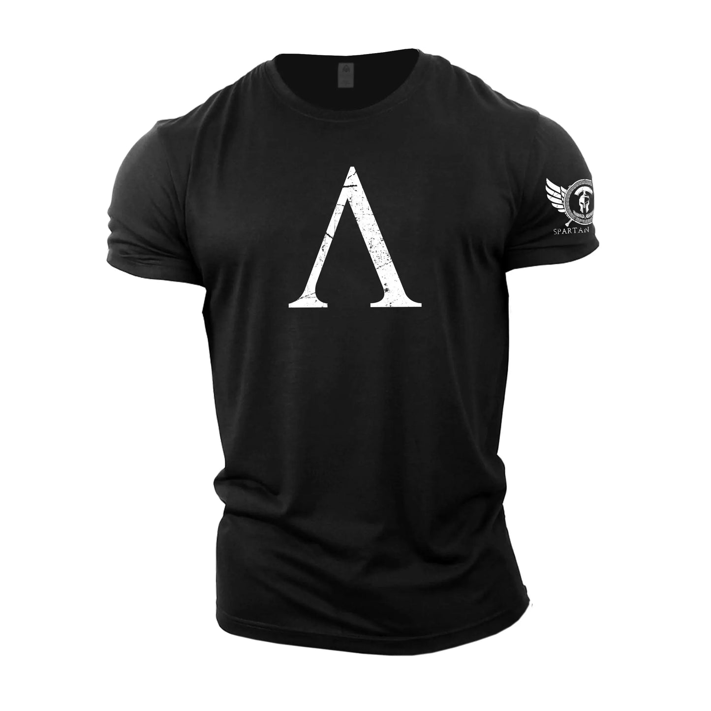 Retro Spartan T-shirts Men Clothes Y2K Summer Short Sleeve Tees Man