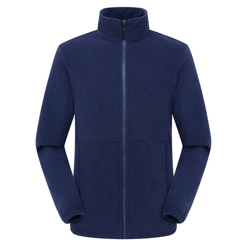 Soft Polar Fleece Jacket with Pockets Lightweight Outdoor Recreation