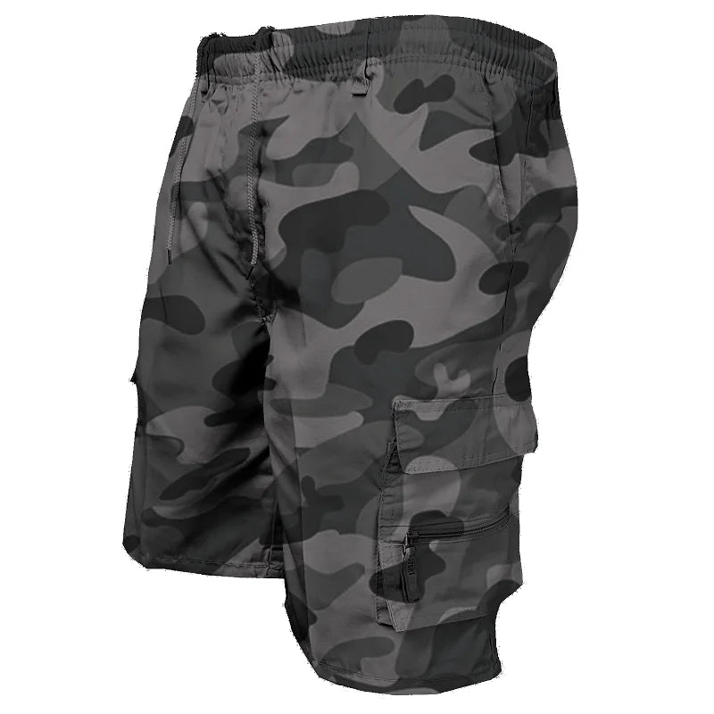 Fashion Men's Military Cargo Shorts Mens Tactical Pants Casual Big