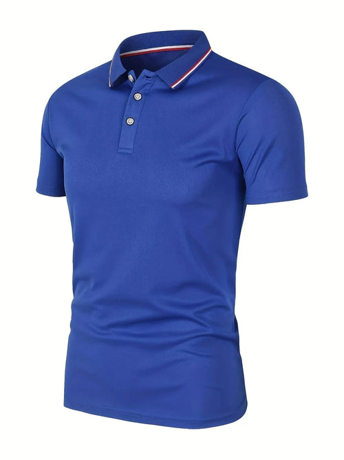 2025 Hot Sale Men's Summer Casual Breathable Comfortable Polo Shirt