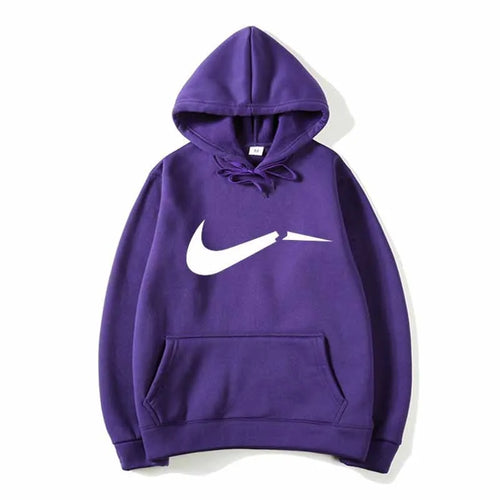 The new men's simple and fashionable hooded sports hoodie for the