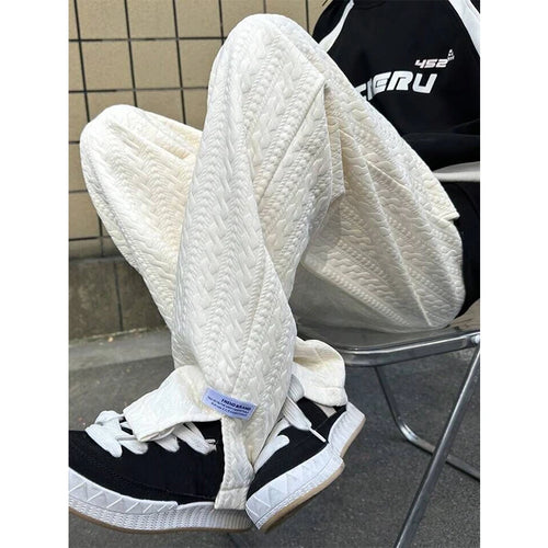 Men's Baggy Pants Sportswear Autumn Winter Male Trousers Gyms Hip Hop