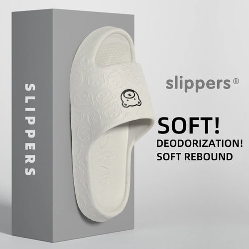 Summer Home Use EVA Slippers for Women Cute Cartoon Design Indoor